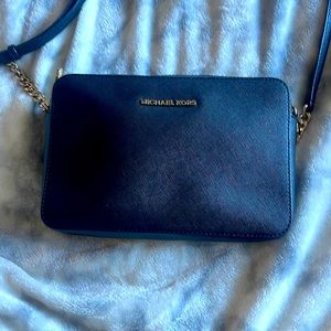 Leather Jet Set East West Crossbody